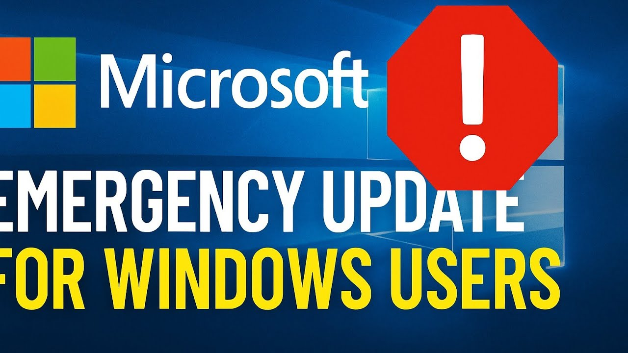 What Is Windows Emergency Update